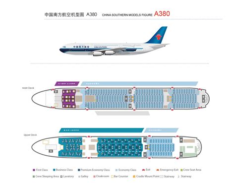 Cabin Graphic Model-China Southern Airlines Co. Ltd csair.com