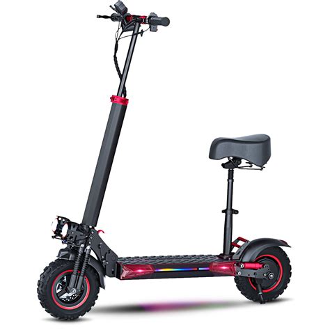 FREEBOY 1200W High-Power Electric Scooter with Seat - 34 MPH Max Speed, 37 Mile Range, 11" Off ...