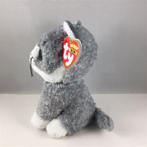 Ty Beanie Boos - FERGUS the Cat (6 Inch) Stuffed Animal Plush Toy 2023 ...