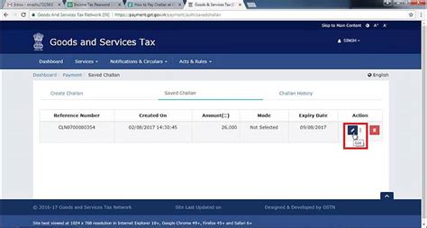 How to Create GST Challan 的图像结果