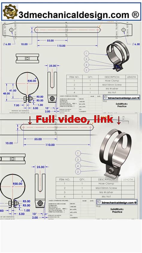 Image result for Tutorial Clamp SolidWorks