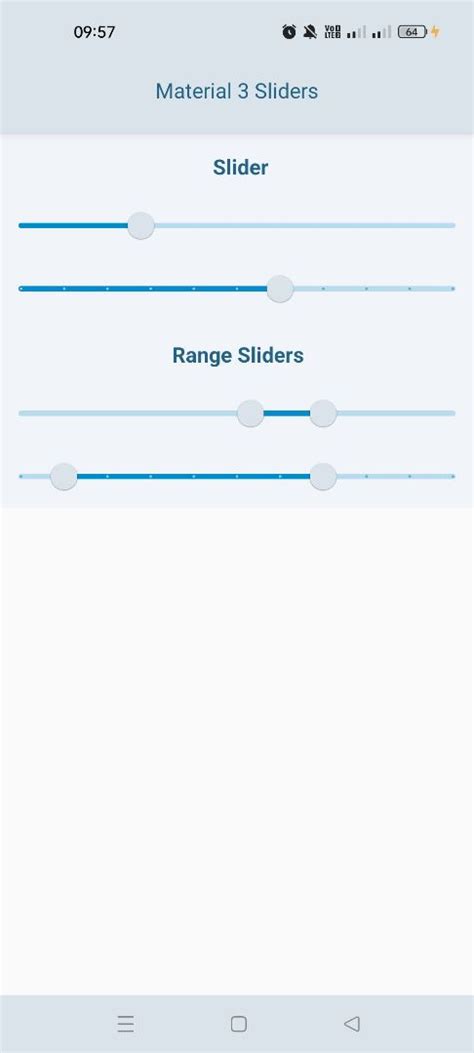 Sketchub • Material 3 Sliders
