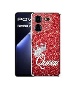 Amazon Brand- Solimo Basic Case for Tecno Pova 5 Pro 5G (Silicone_Queen ...