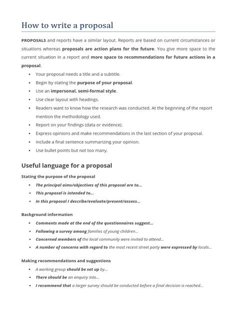 Image result for How to Write Proposal