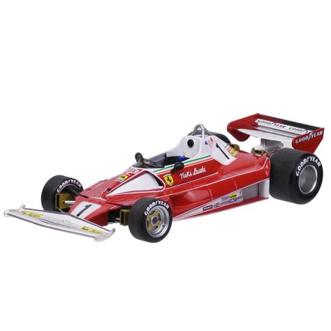 Hot Wheels Elite Ferrari 312 T2 Niki Lauda Montecarlo GP 1976 Vehicle ...