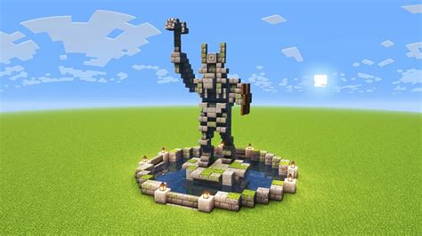 Image result for Medieval Minecraft Statue Tutorial