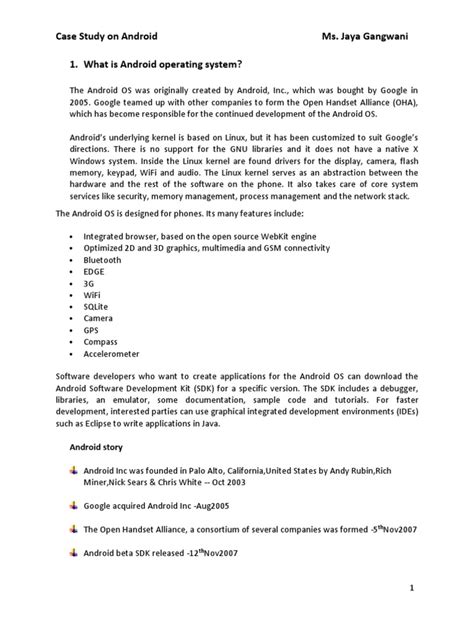 Image result for Android Operating System PDF