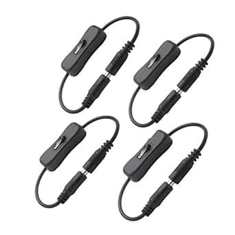LED Strip Light Inline On/Off Switch Cable¼Å’4PCS Inline Switch On Off ...