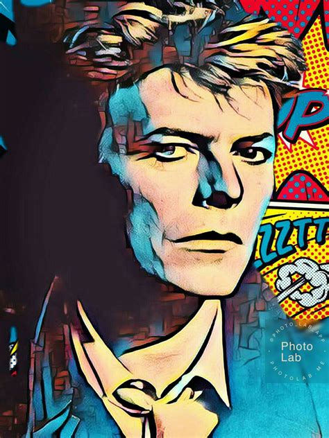 David Bowie Art - Captivating Tribute Painting