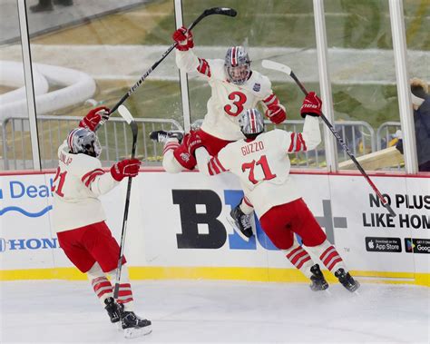 Ohio State hockey tops Michigan, 4-2, in Faceoff on the Lake at ...