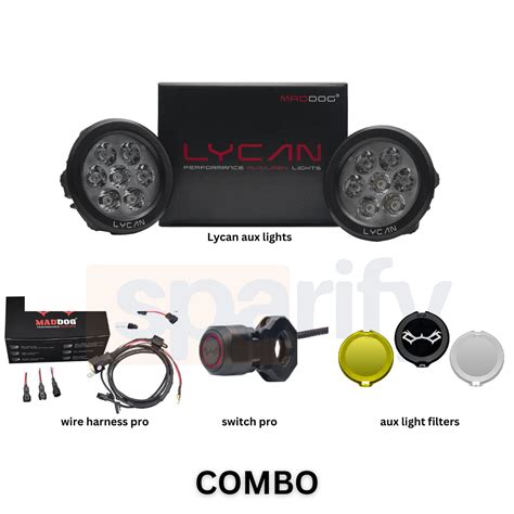 MADDOG LYCAN + SWITCH PRO + HARNESS PRO + AUX LIGHT COVER | PERFORMANC ...