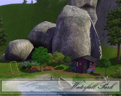 Image result for Sims Waterfall