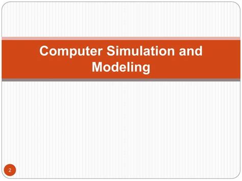 Computer Modelling and Simulation 的图像结果