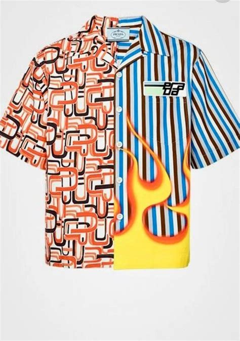 PRADA || PREMIUM QUALITY CUBAN COLLAR DROP SHOULDER SHIRTS – FASHION MYST