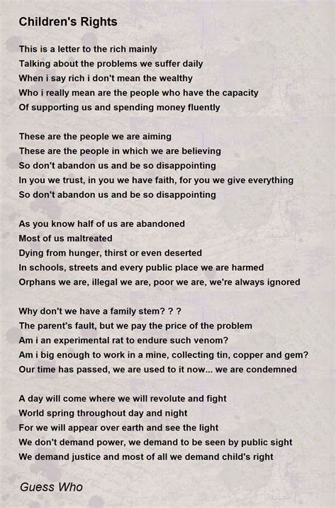 Civil Rights Poems That Rhyme