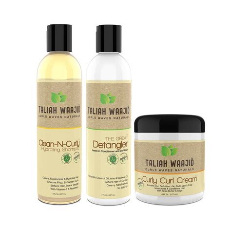 Curls, Waves & Naturals Curly Curl Cream Bundle | Taliah Waajid Brand