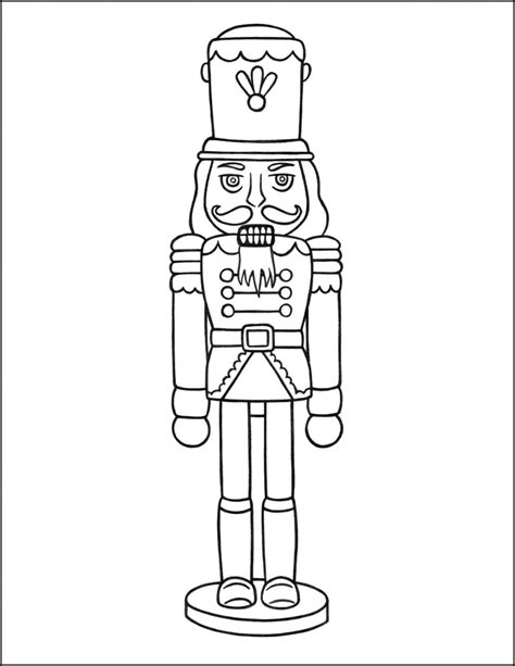 Coloring Page Of Nutcracker