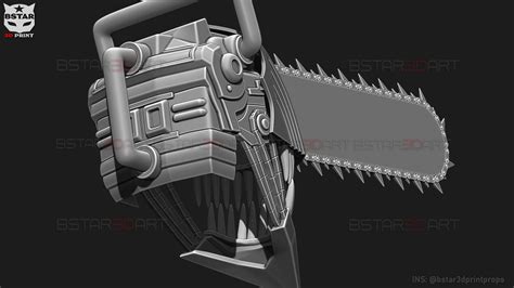 Chainsaw Man Helmet - Denji Cosplay 3D model 3D printable | CGTrader