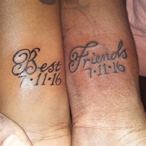matching tattoo ideas for besties
