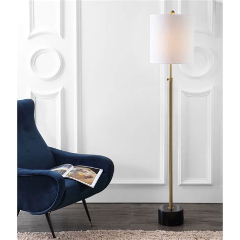 JONATHAN Y JYL6004A Crosby 66" Adjustable Height Metal LED Floor Lamp ...