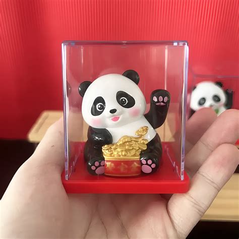 TM0193 Solar Powered Moving Panda Car Dashboard Decoration – 1 Pc (Sma ...