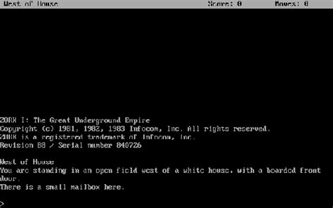 Zork 1: The Great Underground Empire / ज़ोर्क 1: द ग्रेट अंडरग्राउंड ...
