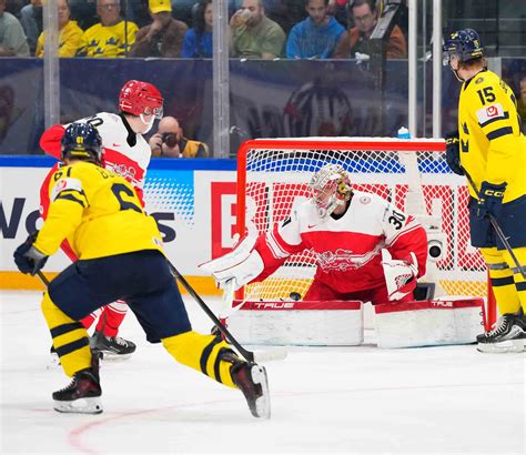 IIHF - Gallery: Denmark vs Sweden - 2026 IIHF Men's World Championship