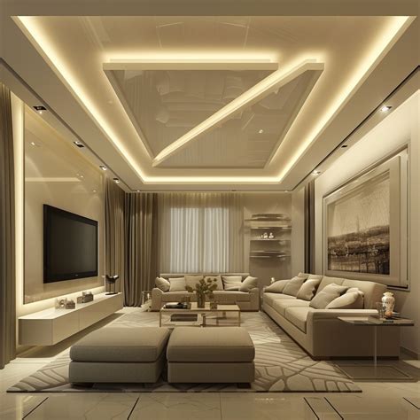 Modern and Elegant POP Design for Your Hall