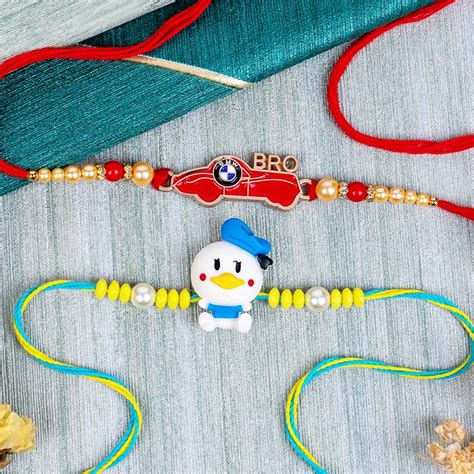 Send Bro Rakhi N Donald Duck Rakhi Online | Rakhibazaar.com