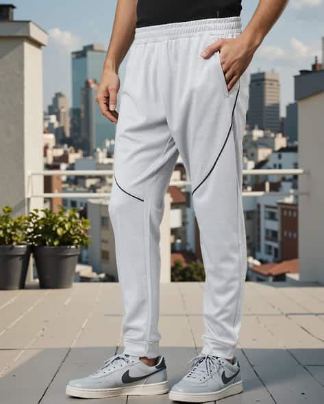 Buy Grey Melange Track Pants for Men by Shein Online | sheinindia.in