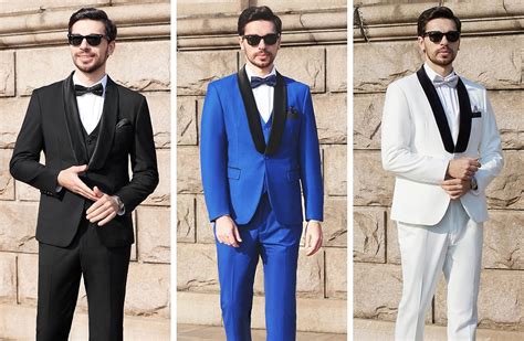 MAGE MALE Men's 3 Piece Suit Slim Fit Solid One India | Ubuy