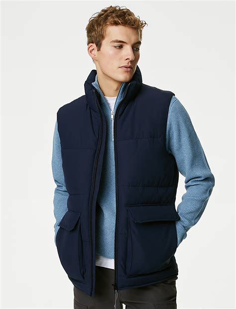 Buy Padded Gilet with Thermowarmth™ at Marks & Spencer