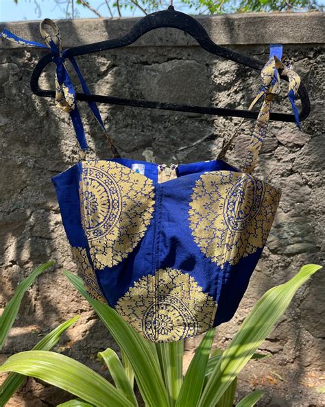 Blue Tie-Up Corset – Inspirit Store