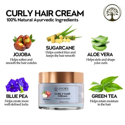 Buy Curly Hair Cream for Glossy, & Frizz-Resistant Curls