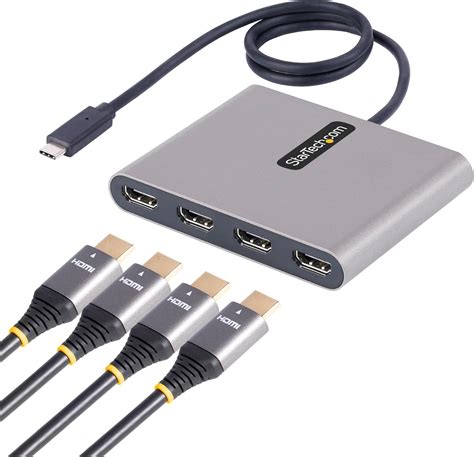 StarTech.com USB C to Quad HDMI Adapter - External India | Ubuy