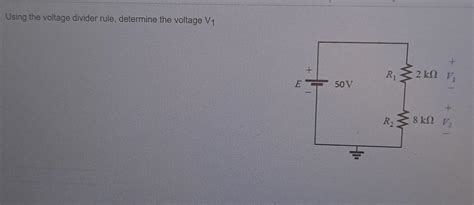 Image result for Voltage Divider Rule Example
