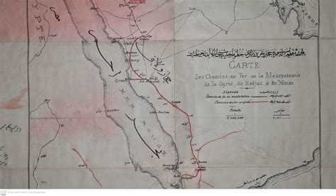 A map of the Hejaz Railway by The Ottoman Hejaz Railway | 1905 | Official | Biblio