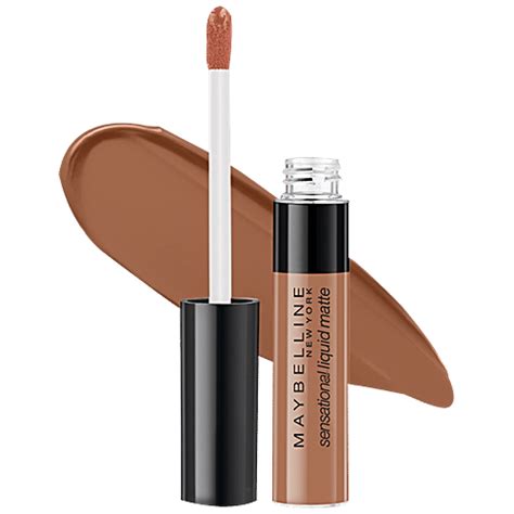Buy Maybelline New York Sensational Liquid Matte Lipstick - 07, Barely ...