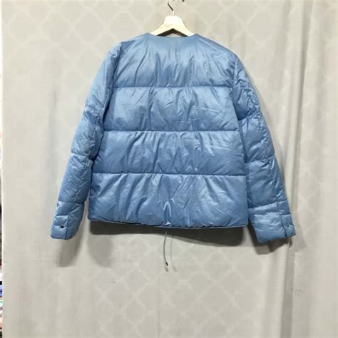 *Start of Spring SALE* MNG Basics Womens Size L Light Blue Puffer Jacket(s)