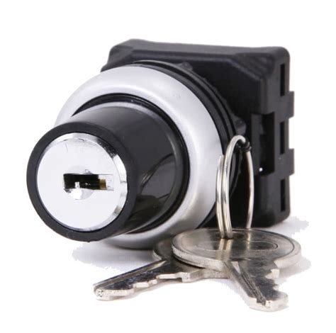 RS PRO | RS PRO 3-position Key Switch Head, Spring Return, 22mm Cutout ...