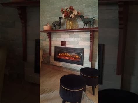 Electric Fireplace - RVA Decorative Electric Fireplace 27 x 20x 7 ...