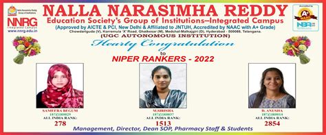 NNRG College of Engineering, Hyderabad, India