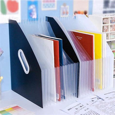 Portable Standing File Folder Bag, Multilayer Expanding Accordion ...