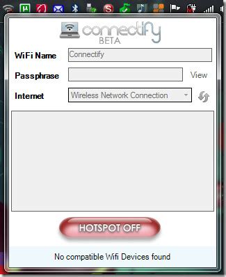 Connectify - Convert Windows 7 Into Virtual WiFi Router