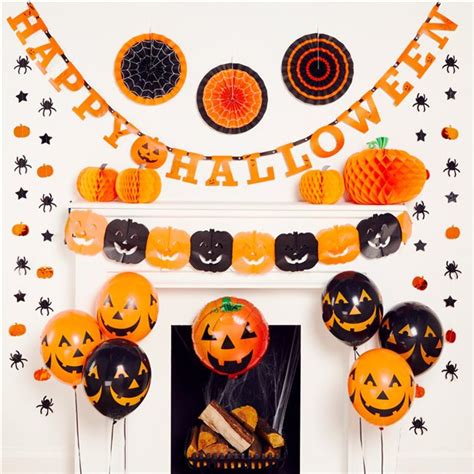 Pumpkin Halloween Decorating Kit | Party Delights