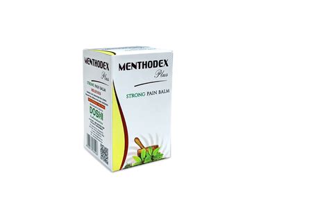 Menthodex Plus Strong Balm