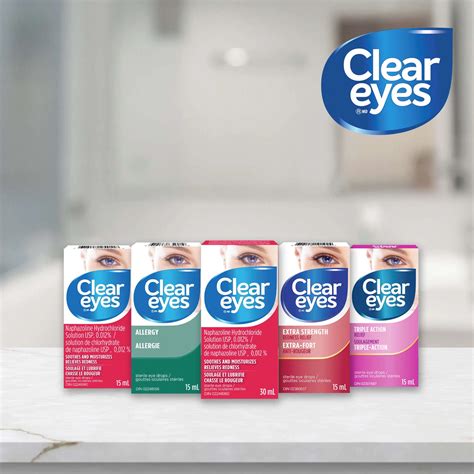 Clear Eyes Triple Action Relief Eye Drops 15 ml - Redness Reducer ...