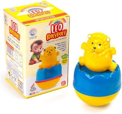 Buy RATNA'S Leo Roly Poly Push and Shake Wobbling Bell Sounds Musical ...