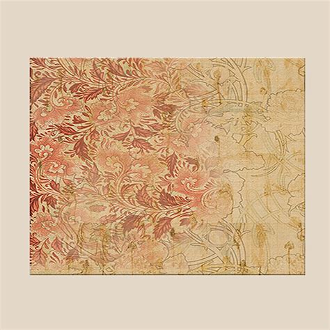 Wall Art Cluster Vermillion Fusion - 24"X 48"; 24"X 24"; 24"X 24 ...