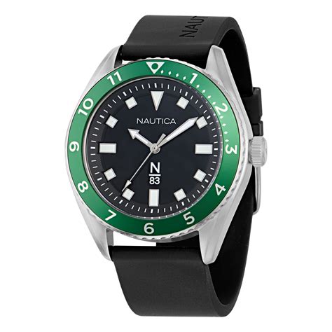 Nautica Finn Black Round Dial Quartz Analog Men Watch - NAPFWF401 - At ...